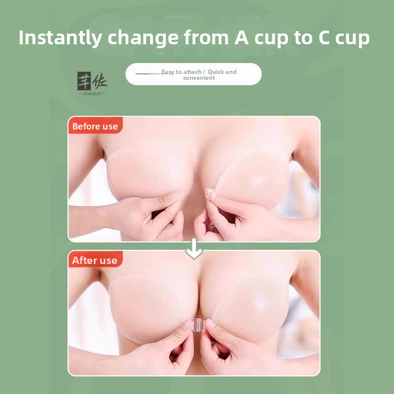 Push Up Bra Silicone - Sutiã Invisível de Silicone Feminino, Design