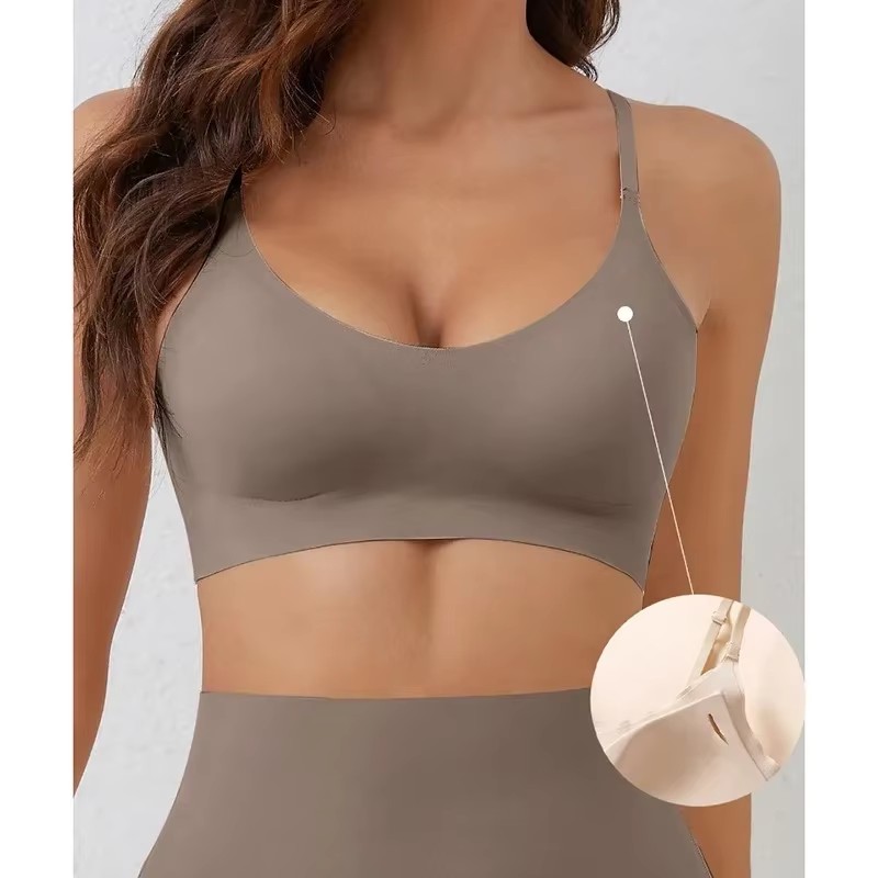 Mastectomy Bra Pocket - Suporte macio roupa interior sem costura