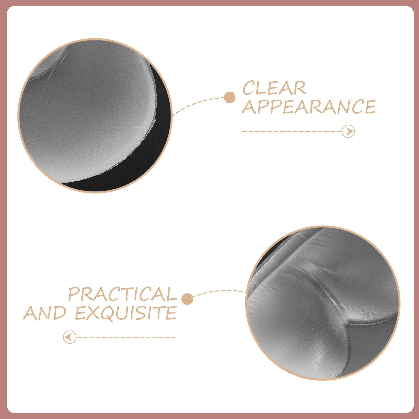 1 Par de Almofadas de Silicone - Push Up Bra Silicone avaliação e preço