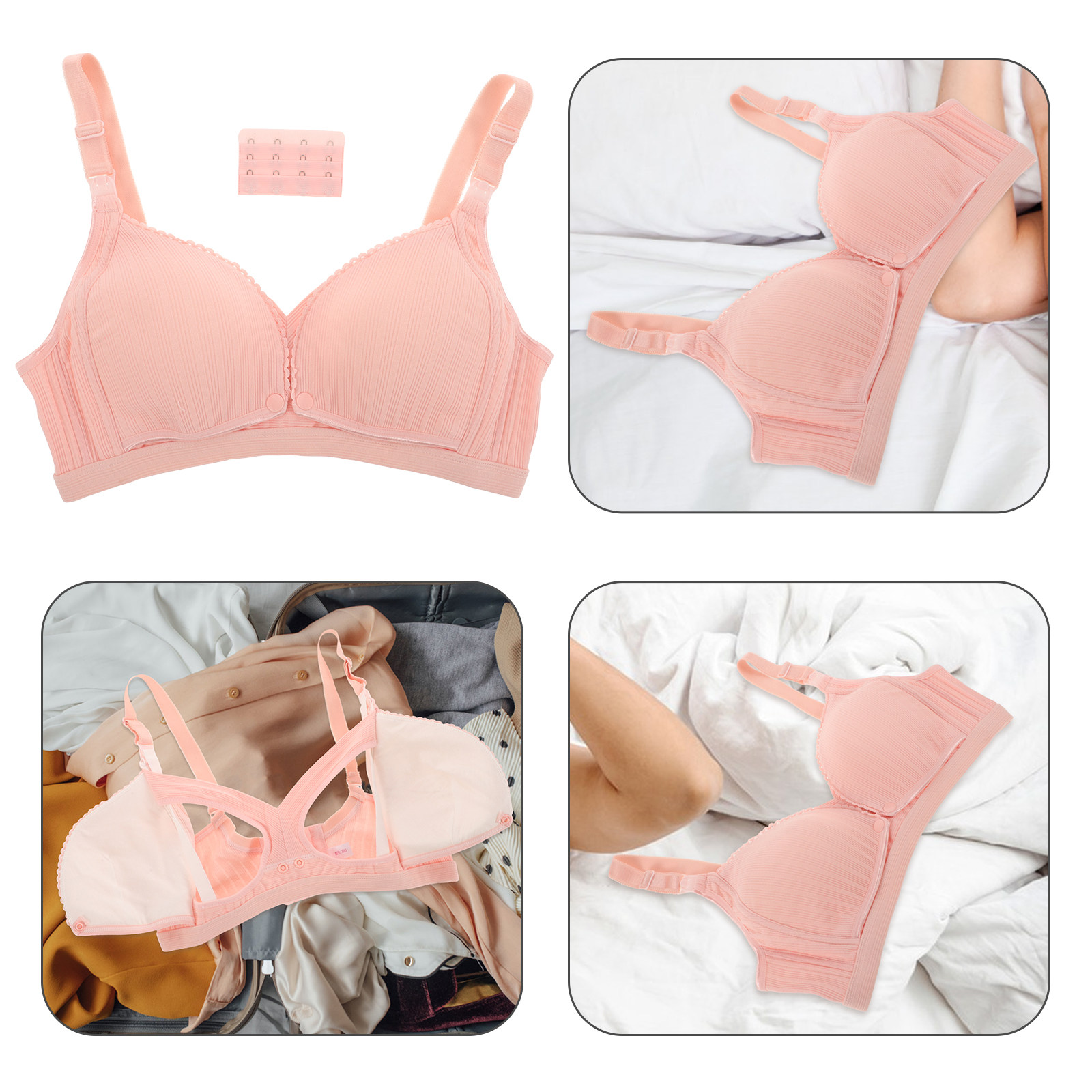 Sutiã de Amamentação Sem Fio R - Nursing Bra Clip avaliação e preço
