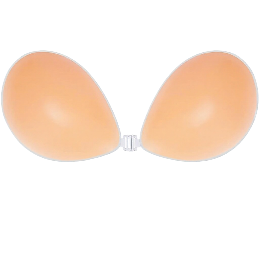 Sutiã de Silicone Sólido Sem F - Strapless Bra Adhesive avaliação e preço