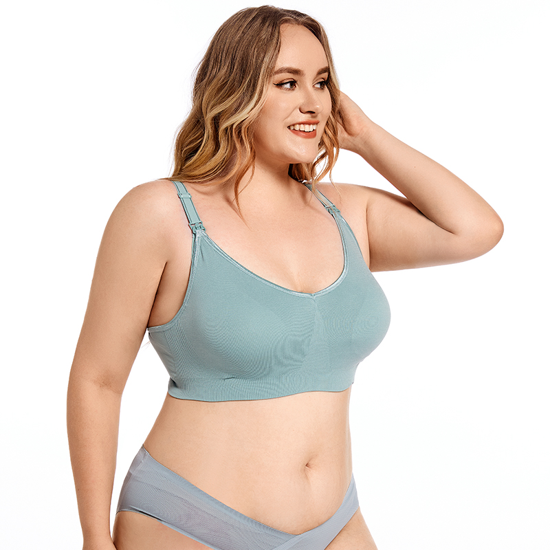 Plus size sutiã de maternidade - Nursing Bra Clip avaliação e preço