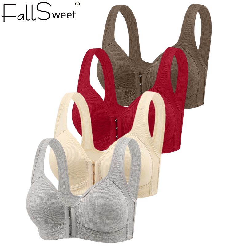 Fallsweet sutiã de fechamento  - Mastectomy Bra Pocket avaliação e preço