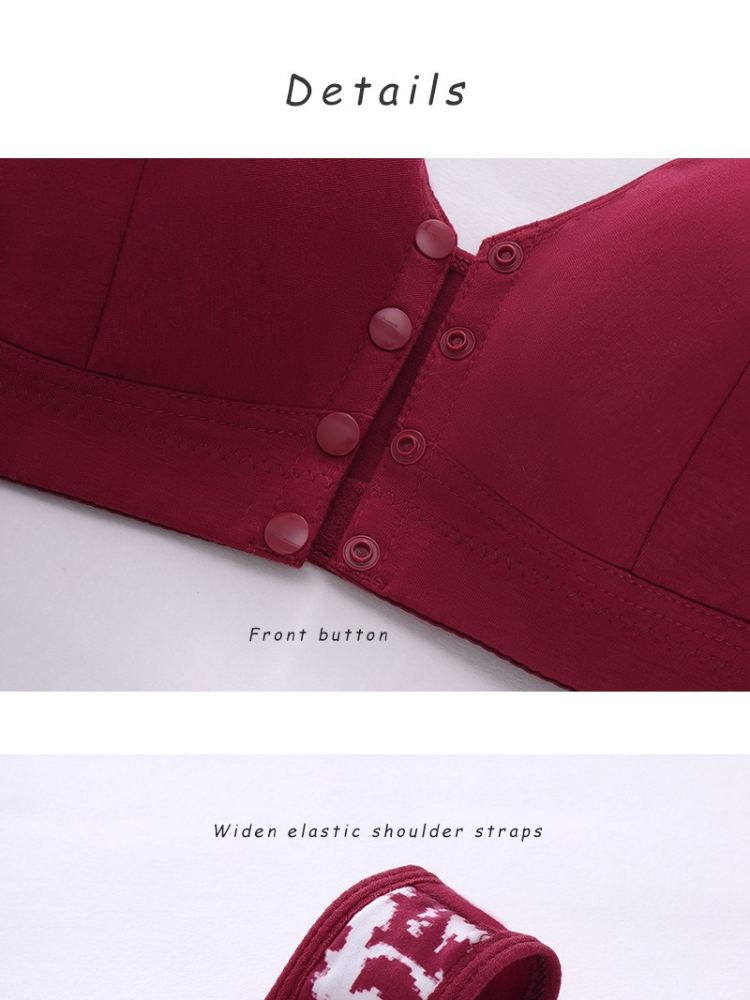 Sutiã Plus Size XL-7XL com Fec - Wirefree Bra Comfort avaliação e preço